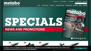 
                            3. Metabo | Power Tools for professional users