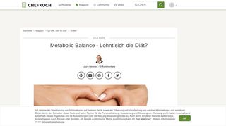 
                            8. Metabolic Balance - Lohnt sich die Diät? | Chefkoch.de