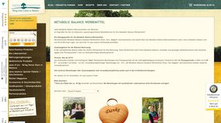 
                            11. Metabolic Balance Werbemittel - sana essence - Bring Dein Leben in ...