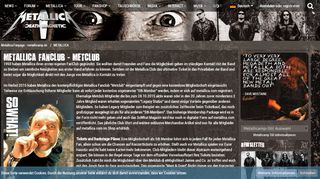 
                            5. METALLICA FANCLUB - METCLUB - Metallica Fanpage - metallicamp ...