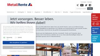 
                            7. Metallrente.de: Arbeitnehmer