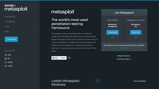
                            10. Metasploit | Penetration Testing Software, Pen Testing Security ...