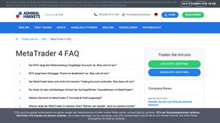 
                            3. MetaTrader 4 FAQ - Admiral Markets