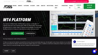 
                            6. MetaTrader 4 | MT4 Download | MT4 Platform | ADSS - ADS Securities