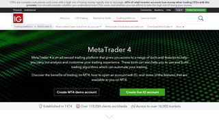 
                            11. MetaTrader 4 | MT4 | Metatrader 4 platform | IG ZA - IG.com