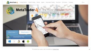 
                            9. MetaTrader 4 Platform for Forex Trading and Technical Analysis