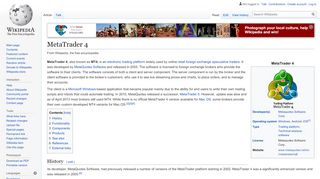 
                            10. MetaTrader 4 - Wikipedia