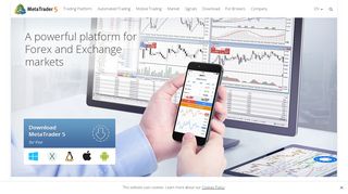 
                            4. MetaTrader 5 Trading Platform for Forex, Stocks, Futures