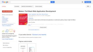 
                            8. Meteor: Full-Stack Web Application Development