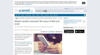 
                            11. Meteor mobile customer? Be aware of this text scam · TheJournal.ie