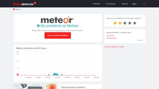 
                            10. Meteor outage? Current problems and issues | Downdetector