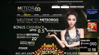 
                            6. Meteorqq: Situs Judi Online | Situs Poker Online | Agen Bandarq
