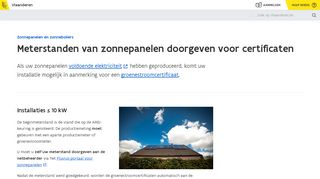 
                            8. Meterstanden van zonnepanelen doorgeven voor certificaten ...