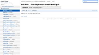 
                            11. Method: GetResponse::Account#login — Documentation for ...