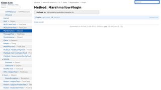 
                            11. Method: Marshmallow#login — Documentation for edavis10 ...