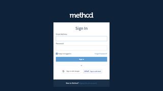 
                            1. Method Sign In | Online Software