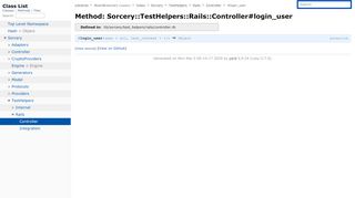 
                            13. Method: Sorcery::TestHelpers::Rails::Controller#login_user ...