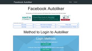 
                            1. Method to Login to Autoliker - Auto Liker Facebook | Auto Like VIP ...