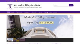
                            1. Methodist Pilley Institute – 