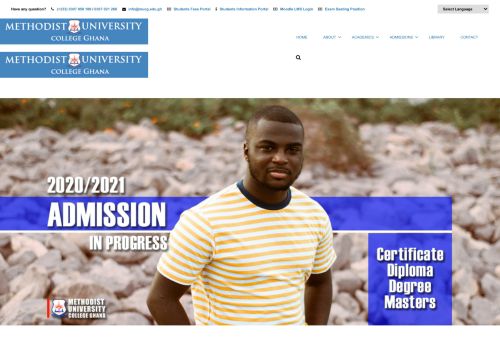 
                            1. Methodist University College Ghana: Home