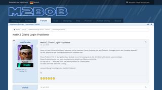 
                            10. Metin2 Client Login Probleme - Technische Probleme - M2Bob