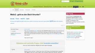 
                            7. Metin2 - geht es den Bach hinunter? - Lima-City