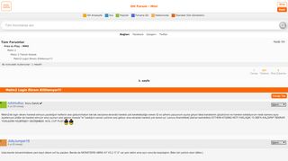 
                            7. Metin2 Login Ekranı Kilitlenıyor!!! - DH Forum - Mini - Donanım Haber