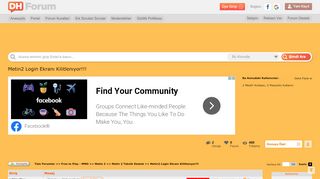 
                            8. Metin2 Login Ekranı Kilitlenıyor!!! » Sayfa 1 - 1 - DonanımHaber Forum