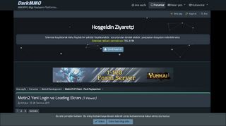 
                            10. Metin2 Yeni Login ve Loading Ekranı | Darkmmo - Forum