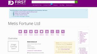 
                            6. Metis Fortune Ltd - 1st Directory