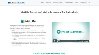 
                            8. MetLife Dental Insurance for Individuals | Member Benefits
