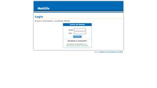 
                            6. MetLife | Login