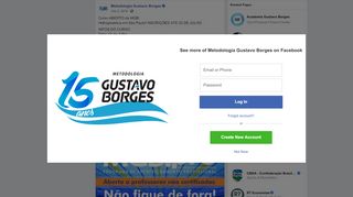 
                            12. Metodologia Gustavo Borges - Facebook