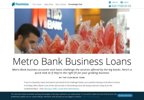 
                            10. Metro Bank Business Account - Fleximize