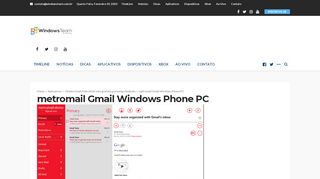 
                            3. metromail Gmail Windows Phone PC - Windows Team