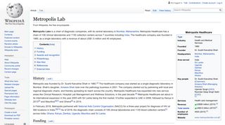 
                            10. Metropolis Lab - Wikipedia