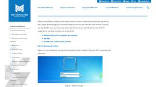 
                            5. Metropolitan Community College - Login Examples