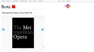 
                            10. Metropolitan Opera: Tosca (2017/18) | FILM|VIDEO | Luzerner Zeitung