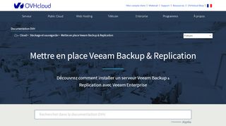 
                            10. Mettre en place Veeam Backup & Replication | Documentation OVH