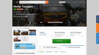 
                            9. Mettur Transport, Railway Station - Transporters in Kanchipuram ...