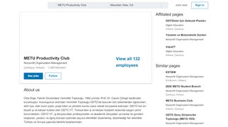 
                            9. METU Productivity Club | LinkedIn