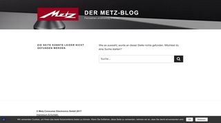 
                            10. Metz Consumer Electronics: Produktvergleich - Der Metz-Blog