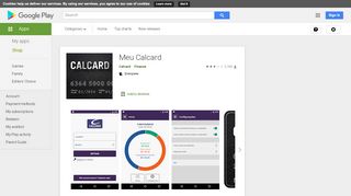 
                            10. Meu Calcard – Apps no Google Play