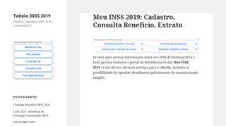 
                            13. Meu INSS 2019 → Cadastro, Consulta Extrato INSS, Benefícios INSS