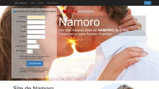 
                            4. Meu Namoro: Site de Relacionamento, Namoro e encontros