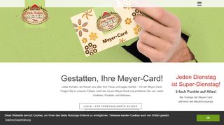 
                            7. Meyer-Card: Heide-Bäckerei Meyer