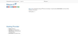 
                            9. Mezon.lt Error Analysis (By Tools) - WebsiteSuccessTools.com