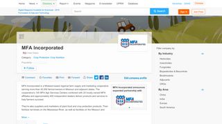 
                            12. MFA Incorporated -Company Directory - AgroPages.com