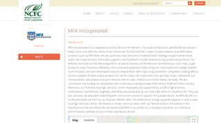 
                            13. MFA Incorporated - NCFC