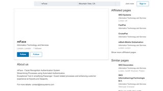 
                            13. mFace | LinkedIn